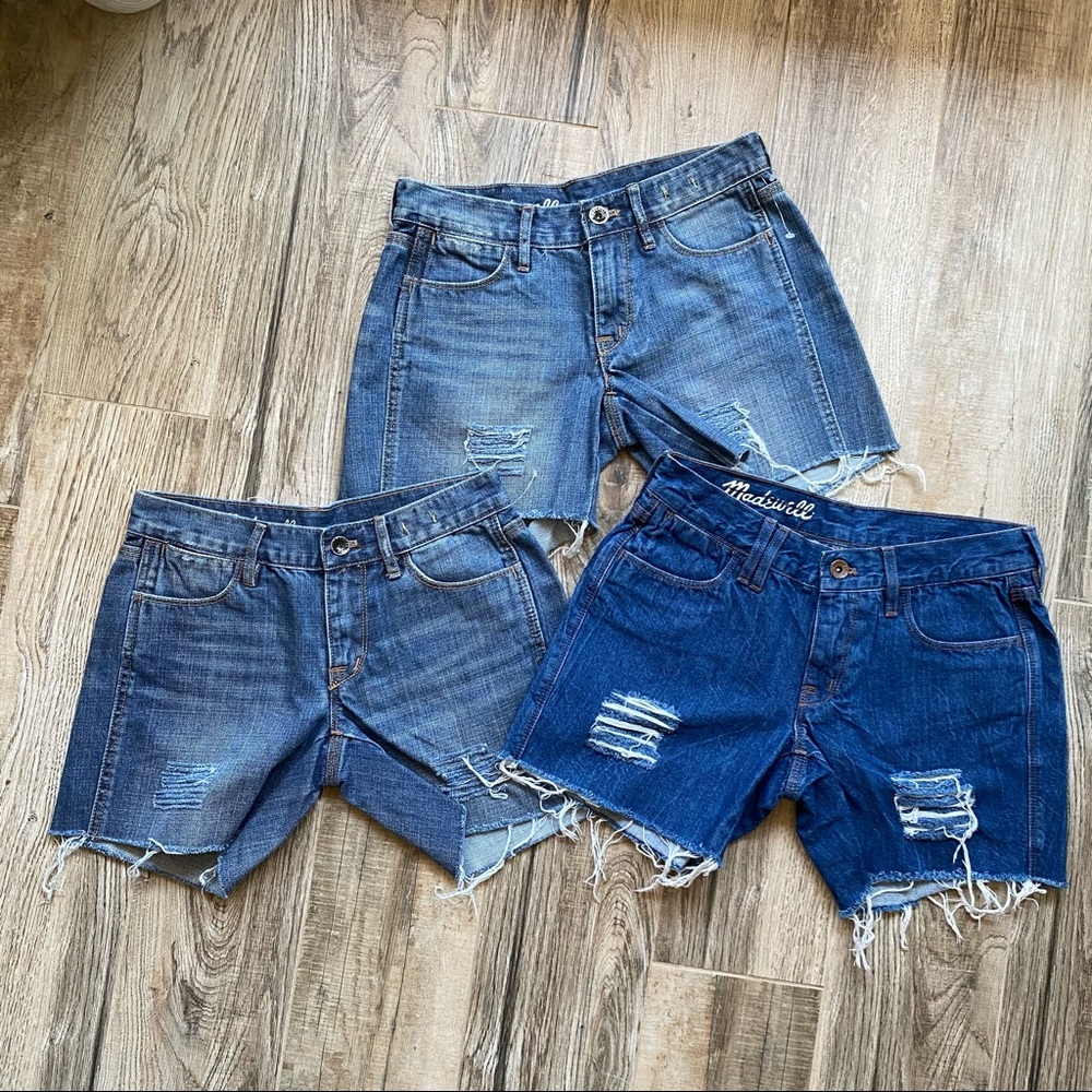 Madewell Shorts Women Size 24 Denim Jean